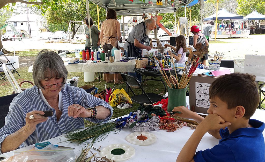 Mareeba Arts in the Park Kuranda Arts Coop