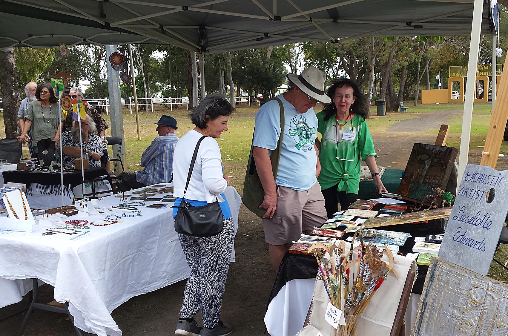 Mareeba Arts in the Park Kuranda Arts Coop