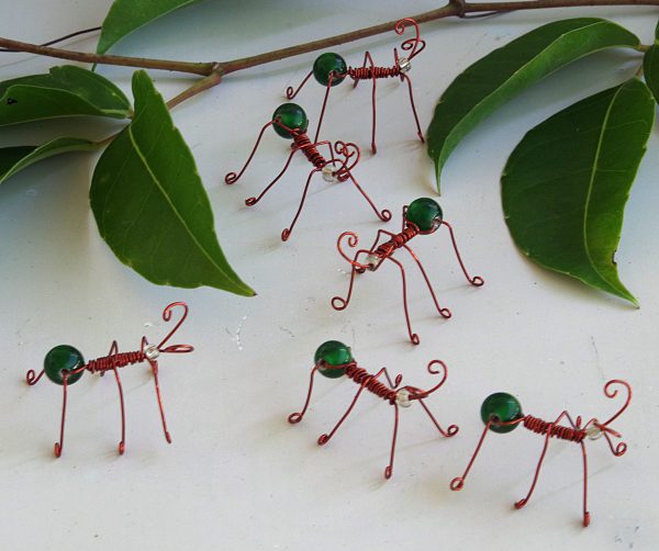 Green Ants - Set of 6